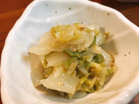 白菜の炒めナムル
